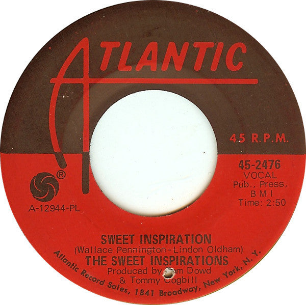 The Sweet Inspirations : Sweet Inspiration (7", Single, PL)
