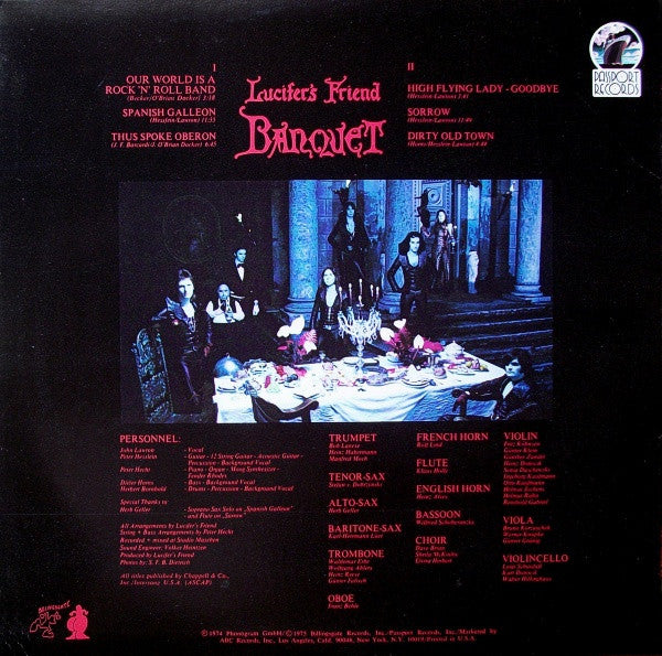 Lucifer's Friend : Banquet (LP, Album)