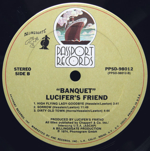 Lucifer's Friend : Banquet (LP, Album)