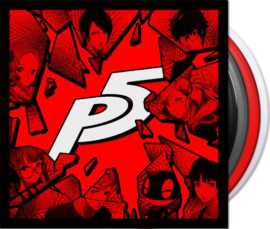 Atlus Sound Team : Persona 5 Vinyl Soundtrack: Essential Edition (LP + LP, Sil + LP, Cry + LP, Red + Box, Album, RE)