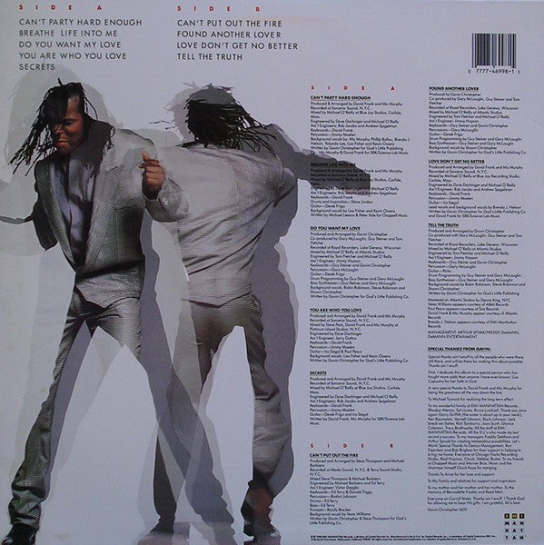 Gavin Christopher : Gavin (LP, Album)