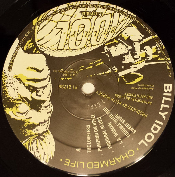 Billy Idol : Charmed Life (LP, Album)