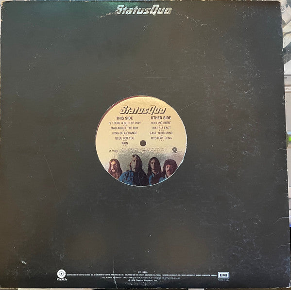 Status Quo : Status Quo  (LP, Album, Win)