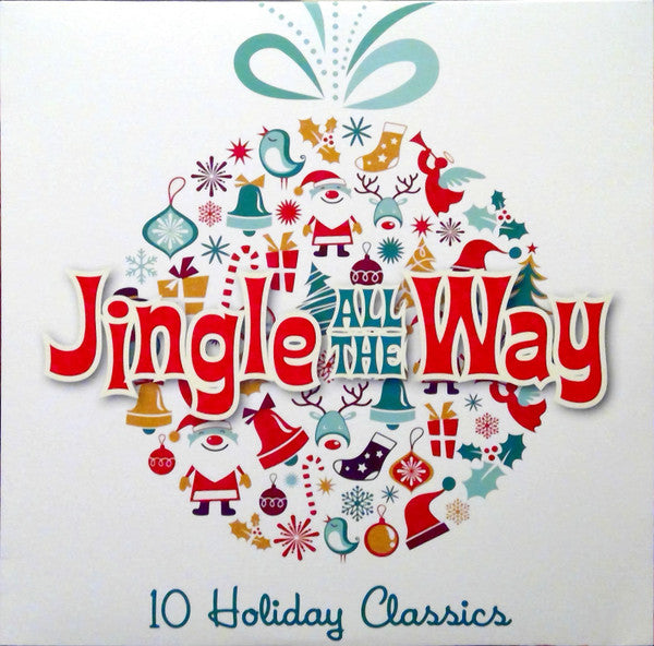 Various : Jingle All The Way - 10 Holiday Classics (LP, Comp, Red)