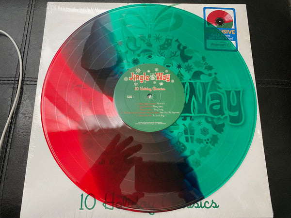 Various : Jingle All The Way - 10 Holiday Classics (LP, Comp, Red)