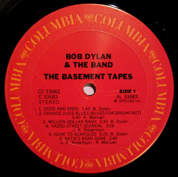 Bob Dylan & The Band : The Basement Tapes (2xLP, Album, Gat)