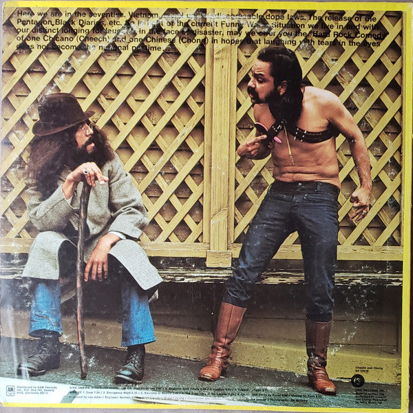Cheech & Chong : Cheech And Chong (LP, Album, Ter)