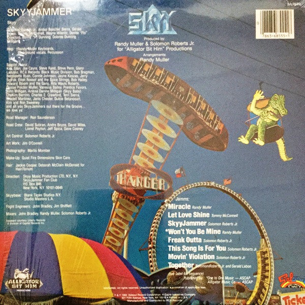 Skyy : Skyyjammer (LP, Album, Ind)