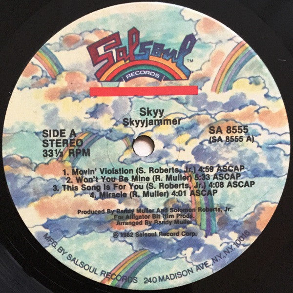 Skyy : Skyyjammer (LP, Album, Ind)