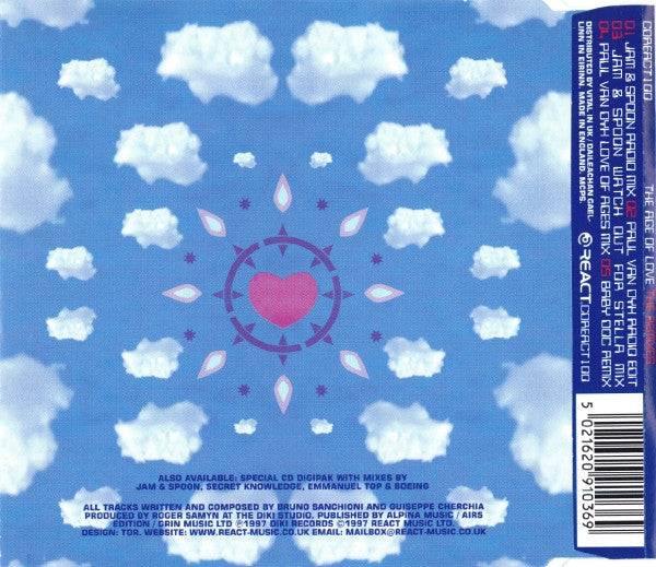 Age Of Love : The Age Of Love (The Remixes) (CD, Single, CD1)