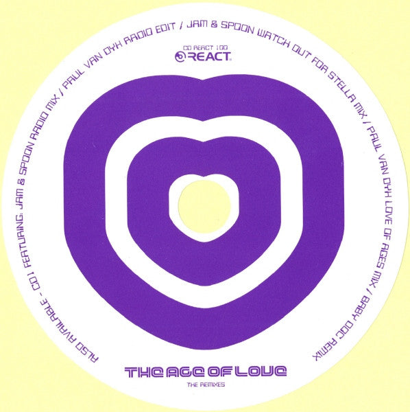Age Of Love : The Age Of Love (The Remixes) (CD, Single, CD1)