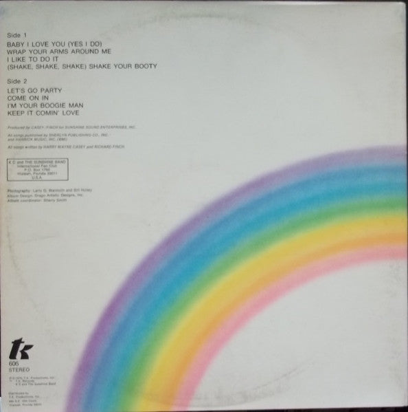KC And The Sunshine Band* : Part 3 (LP, Album,  Sh)