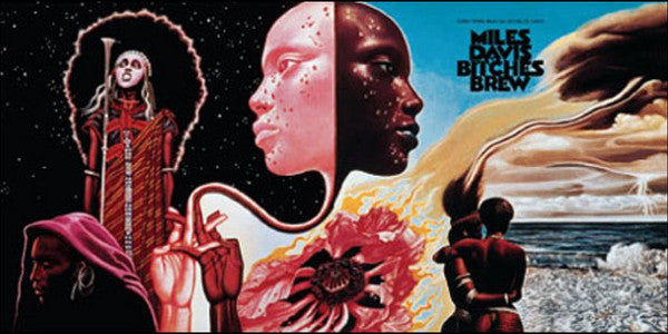 Miles Davis : Bitches Brew (2xLP, Album, RP, San)