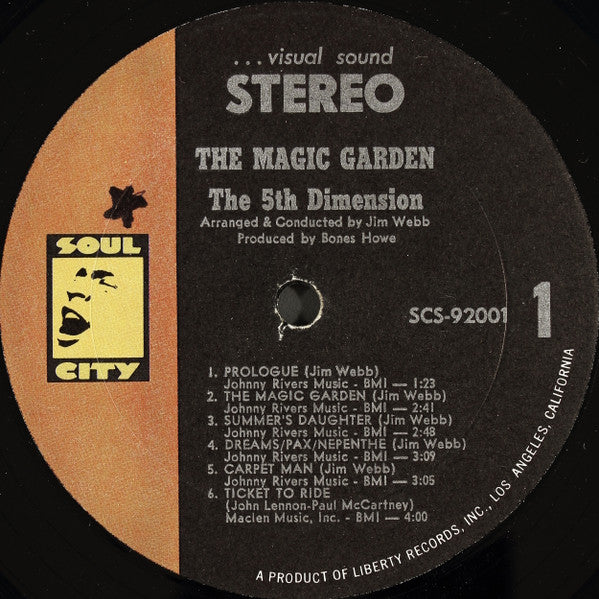 The Fifth Dimension : The Worst That Could Happen (Formerly "The Magic Garden") (LP, Album, RE)