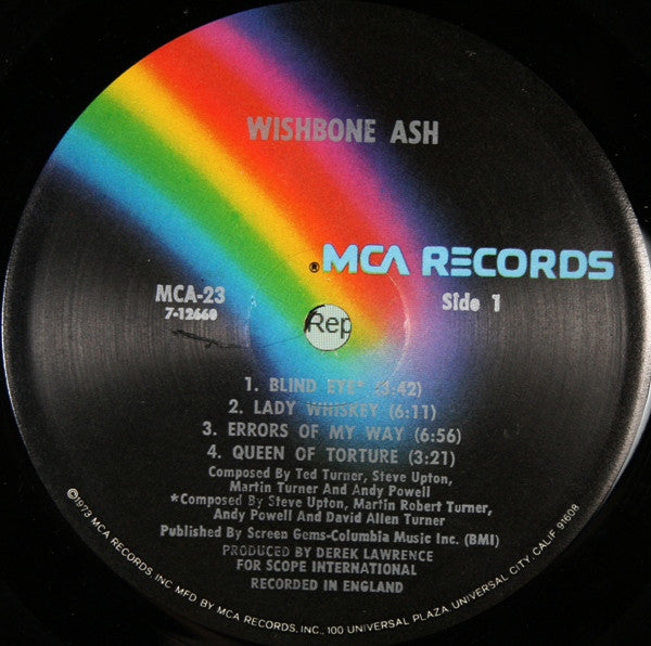 Wishbone Ash : Wishbone Ash (LP, Album, RE, Gat)