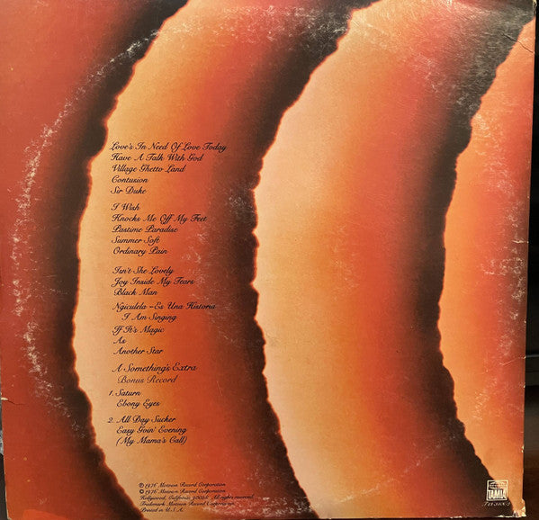 Stevie Wonder : Songs in the Key of Life (2x7")