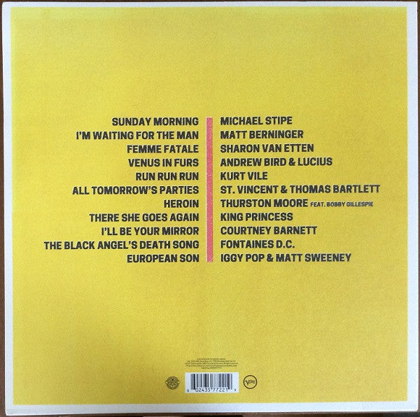 Various : I'll Be Your Mirror (A Tribute To The Velvet Underground & Nico) (2xLP, Album, Comp)