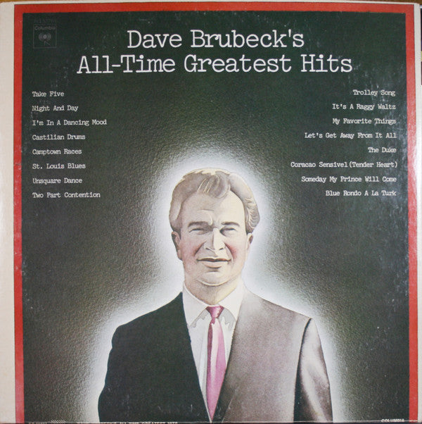 Dave Brubeck : Dave Brubeck's All-Time Greatest Hits (2xLP, Comp, Gat)