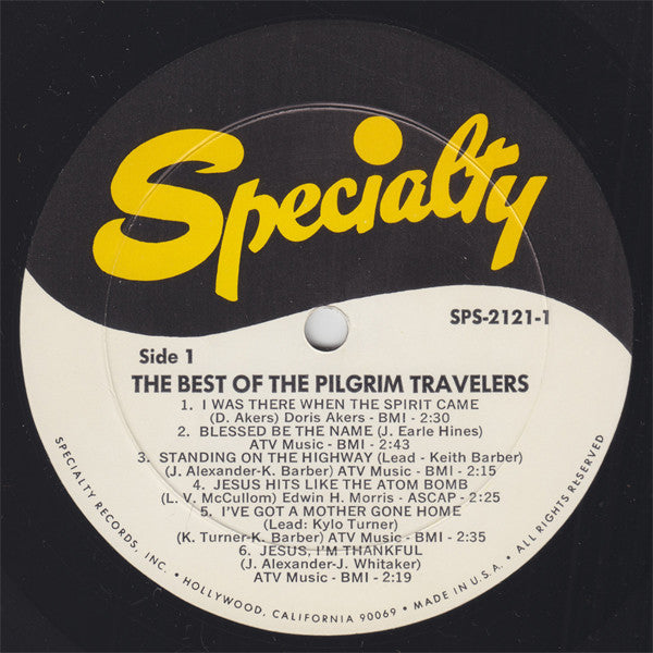 The Pilgrim Travelers : The Best Of The Pilgrim Travelers (LP, Comp, RE)