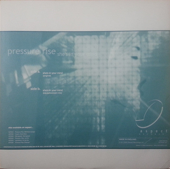 Pressure Rise : She's In Your Mind (12")