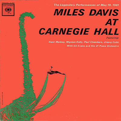 Miles Davis : Miles Davis At Carnegie Hall (LP, Album, Mono, RP, Ter)