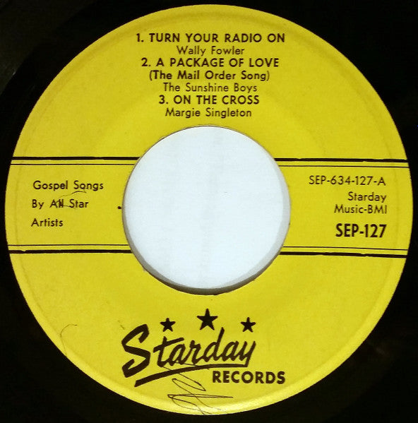 Various : Gospel Songs By All Star Artists (7", EP)