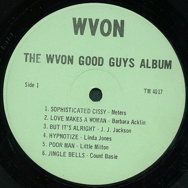 Various : The WVON Good Guys Album (LP, Comp)