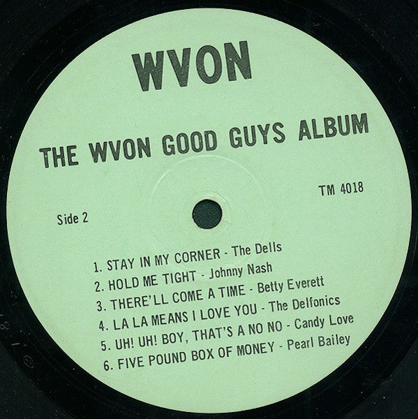 Various : The WVON Good Guys Album (LP, Comp)