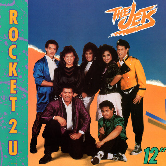 The Jets : Rocket 2 U (12", Single, Glo)