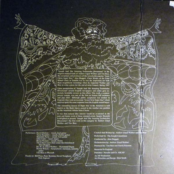 Andrew Lloyd Webber, Tim Rice : Joseph And The Amazing Technicolor Dreamcoat (LP, Album, Uni)