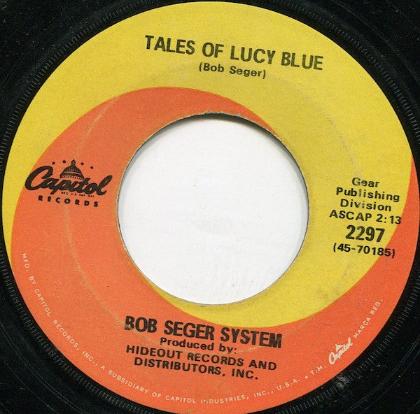 Bob Seger System : Ramblin' Gamblin' Man (7", Single, Scr)