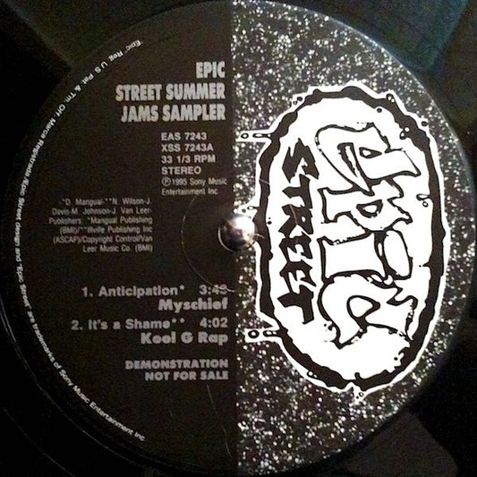Various : Epic Street Summer Jams (12", Promo, Smplr)