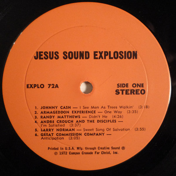 Various : Jesus Sound Explosion (LP, Album)