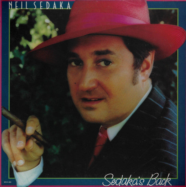 Neil Sedaka : Sedaka's Back (LP, Album, Comp, Pin)