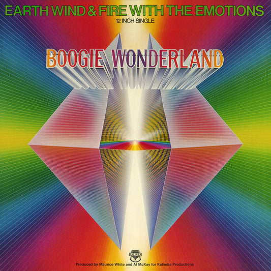 Earth Wind & Fire* With The Emotions : Boogie Wonderland (12", Single)
