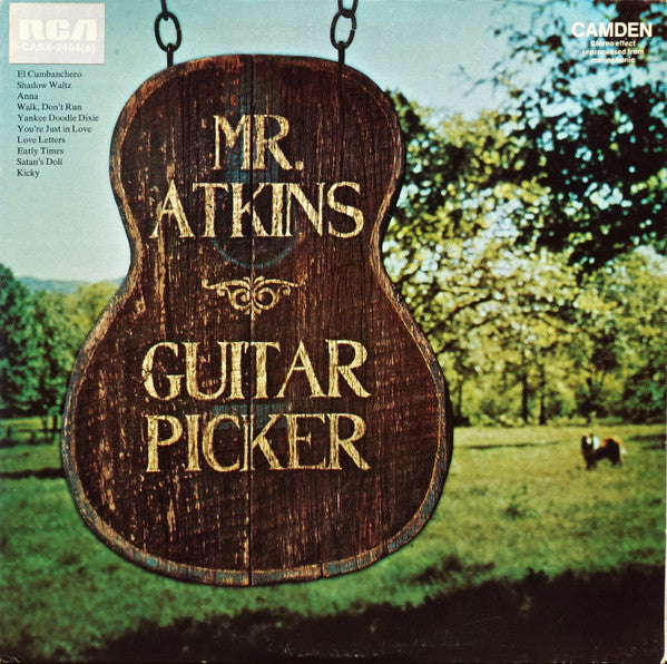Chet Atkins : Mr. Atkins - Guitar Picker (LP, Comp, RE, RM, Roc)