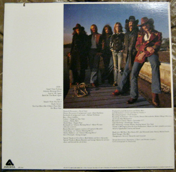 Dickey Betts & Great Southern : Atlanta's Burning Down (LP, Album, Ter)