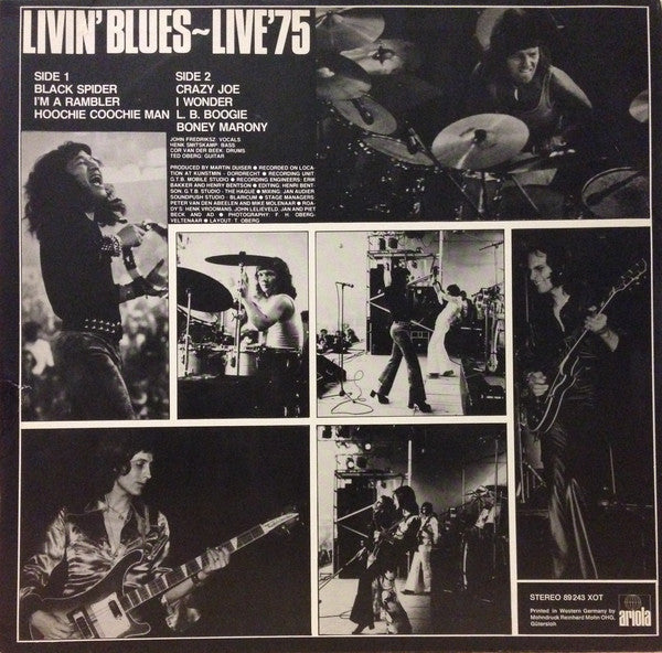 Livin' Blues : Live '75 (LP, Album)