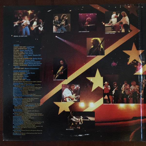 Lynyrd Skynyrd : Southern By The Grace Of God: Lynyrd Skynyrd Tribute Tour 1987 (2xLP, Album, Glo)