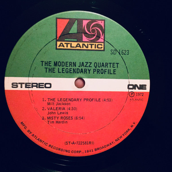 The Modern Jazz Quartet : The Legendary Profile (LP, Album, PRC)