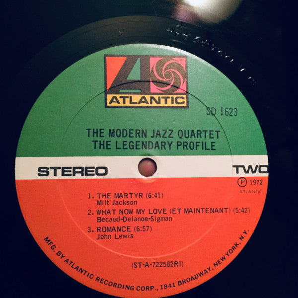 The Modern Jazz Quartet : The Legendary Profile (LP, Album, PRC)