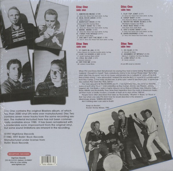 The Blasters : American Music (2xLP, Album, RE, RM)