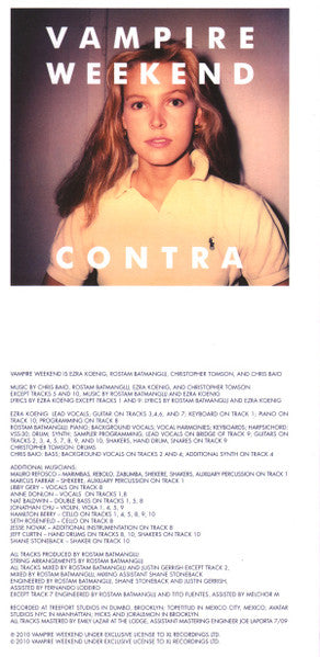 Vampire Weekend : Contra (LP, Album)