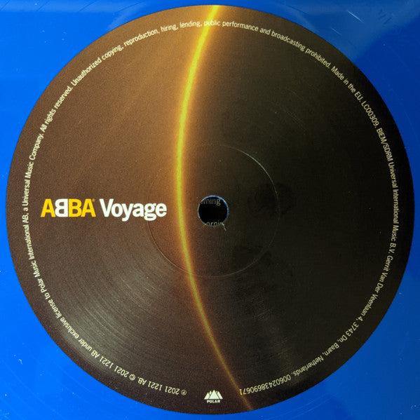 ABBA : Voyage (LP, Album, Ltd, Blu)