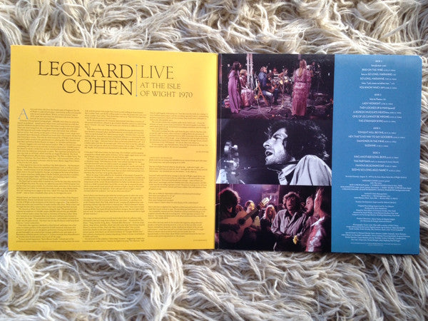 Leonard Cohen : Live At The Isle Of Wight 1970 (2xLP, Album)