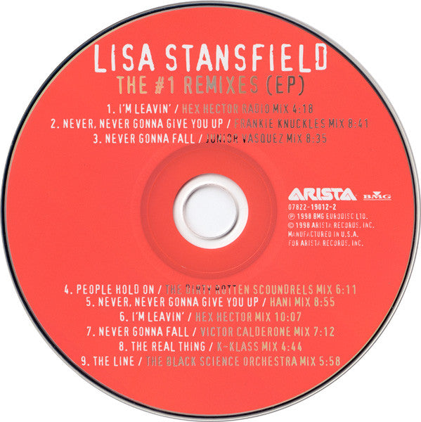 Lisa Stansfield : The #1 Remixes (EP) (CD, EP, Comp)