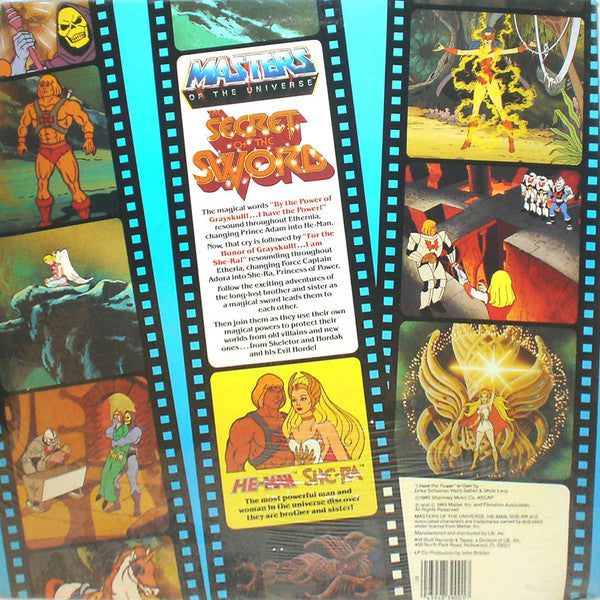 Unknown Artist : Masters Of The Universe: Secret Of The Sword (Original Soundtrack Recording) (LP)
