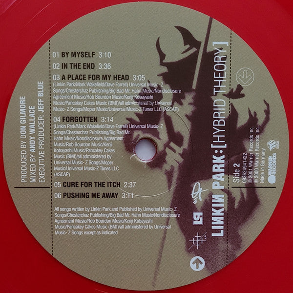 Linkin Park : Hybrid Theory (LP, Album, Ltd, RE, RP, Red)