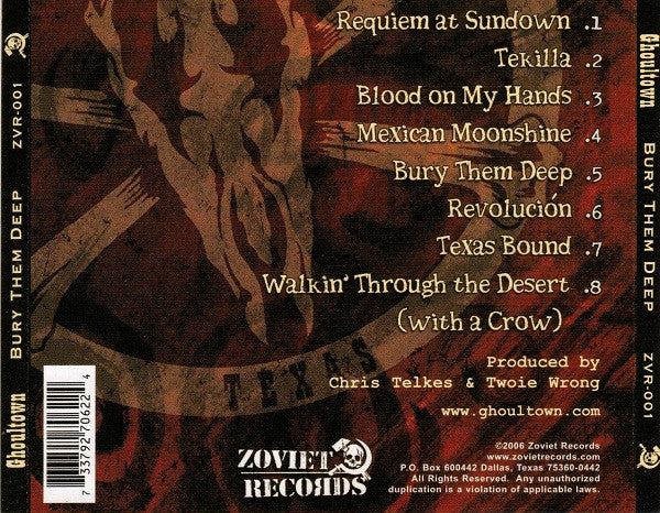 Ghoultown : Bury Them Deep (CD, Album)