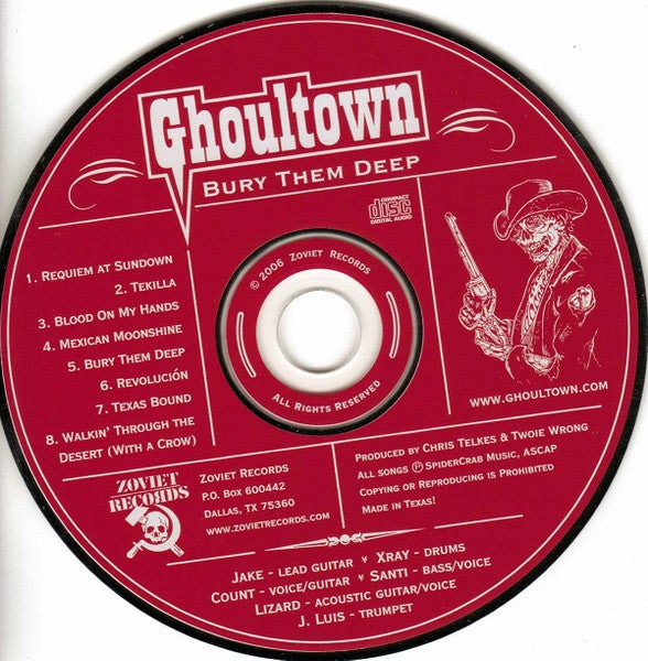 Ghoultown : Bury Them Deep (CD, Album)